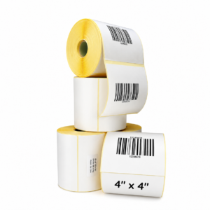 4x4 direct thermal labels