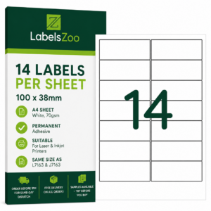 14 labels per a4 sheet