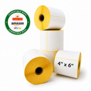 4 x 6 thermal transfer labels product photo