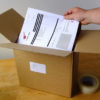 Elephant integrated label in box