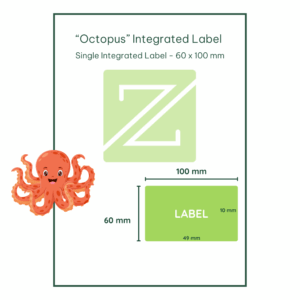 Octopus Single Integrated Label