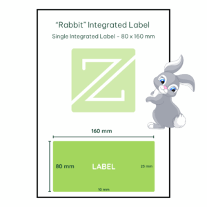 Rabbit Single Integrated Label