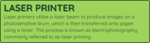 laser printer overview