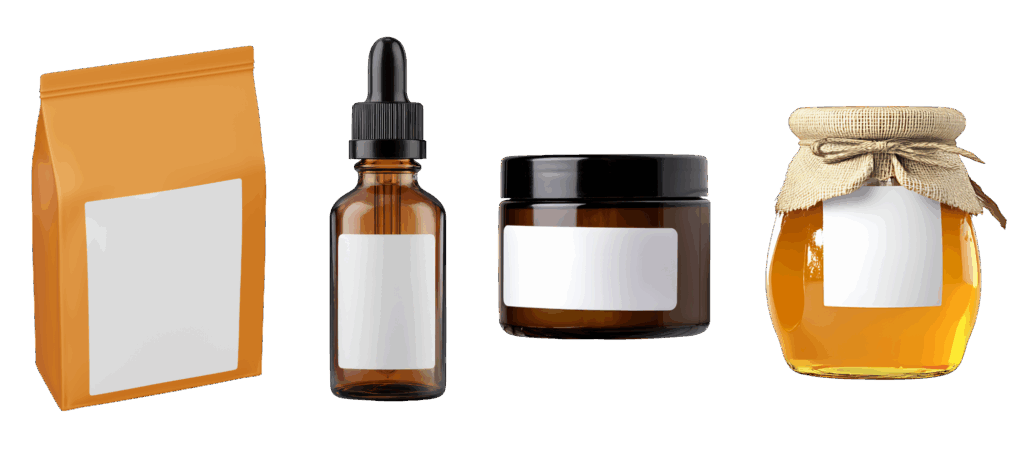 plain labels on products