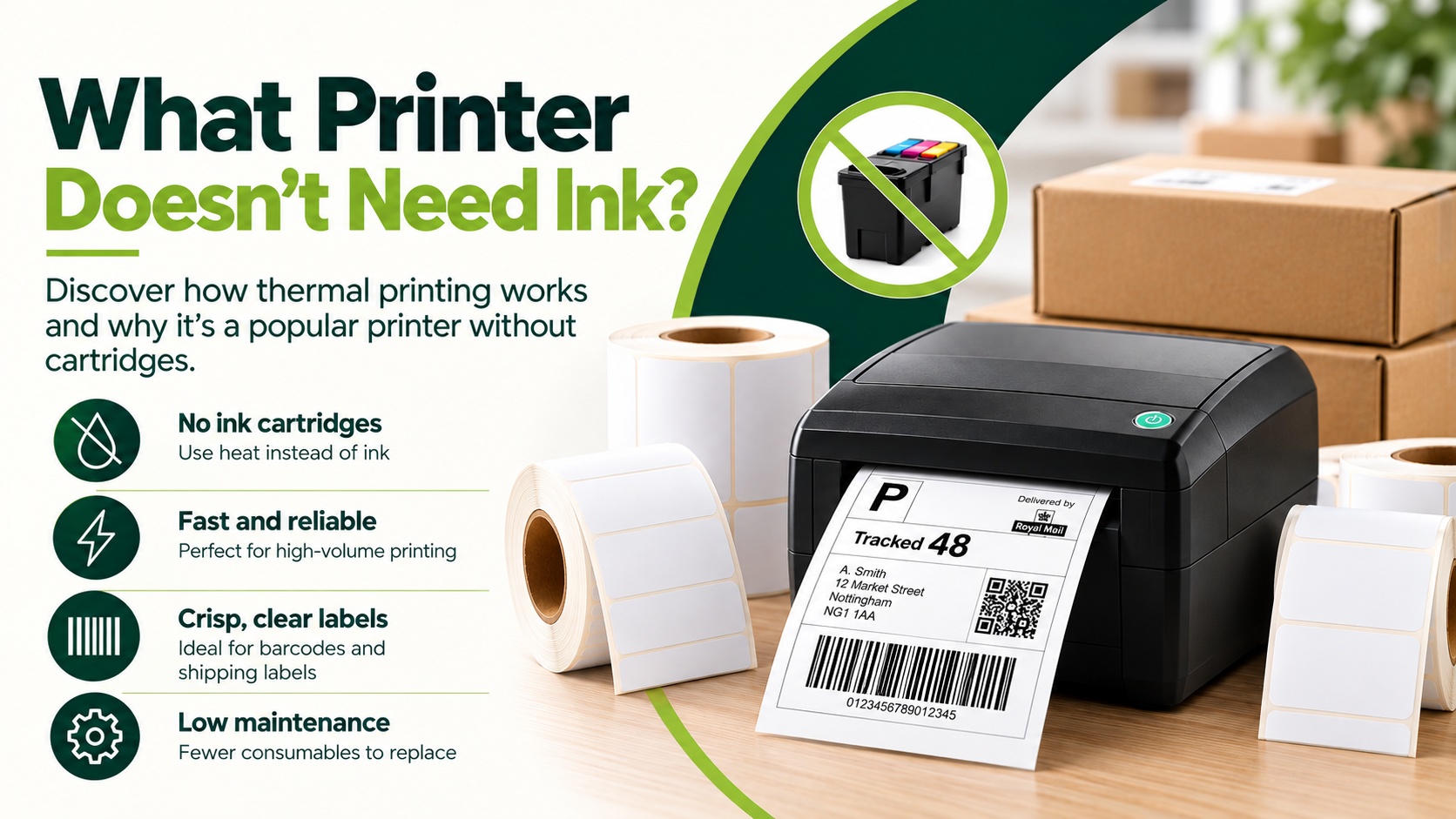 What Printer Doesn’t Need Ink?